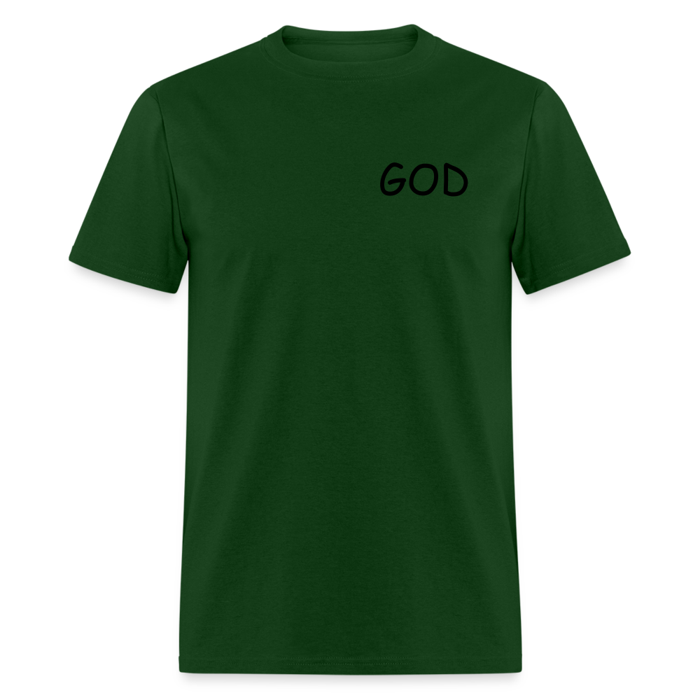 With God - Unisex Classic T-Shirt - forest green