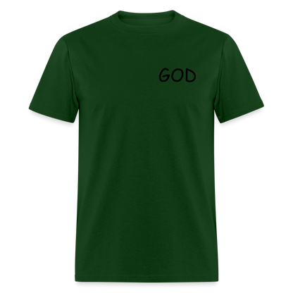 With God - Unisex Classic T-Shirt - forest green