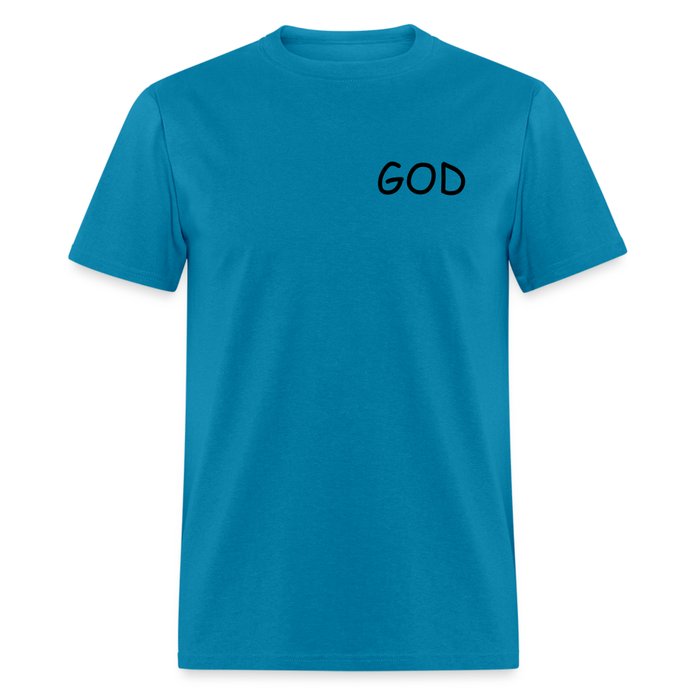 With God - Unisex Classic T-Shirt - turquoise