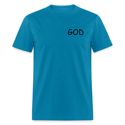 With God - Unisex Classic T-Shirt - turquoise