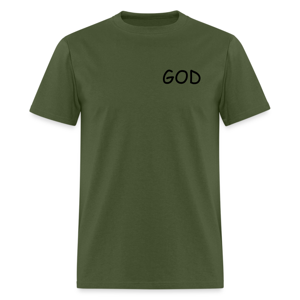 With God - Unisex Classic T-Shirt - military green