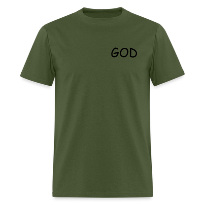 With God - Unisex Classic T-Shirt - military green