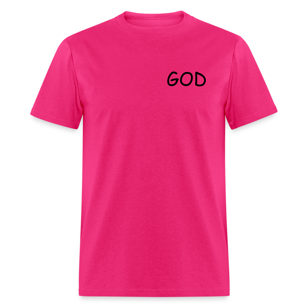 With God - Unisex Classic T-Shirt - fuchsia