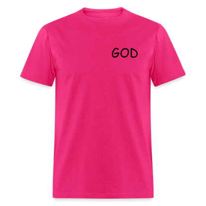 With God - Unisex Classic T-Shirt - fuchsia