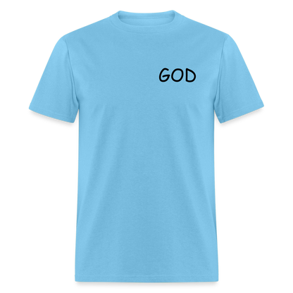 With God - Unisex Classic T-Shirt - aquatic blue