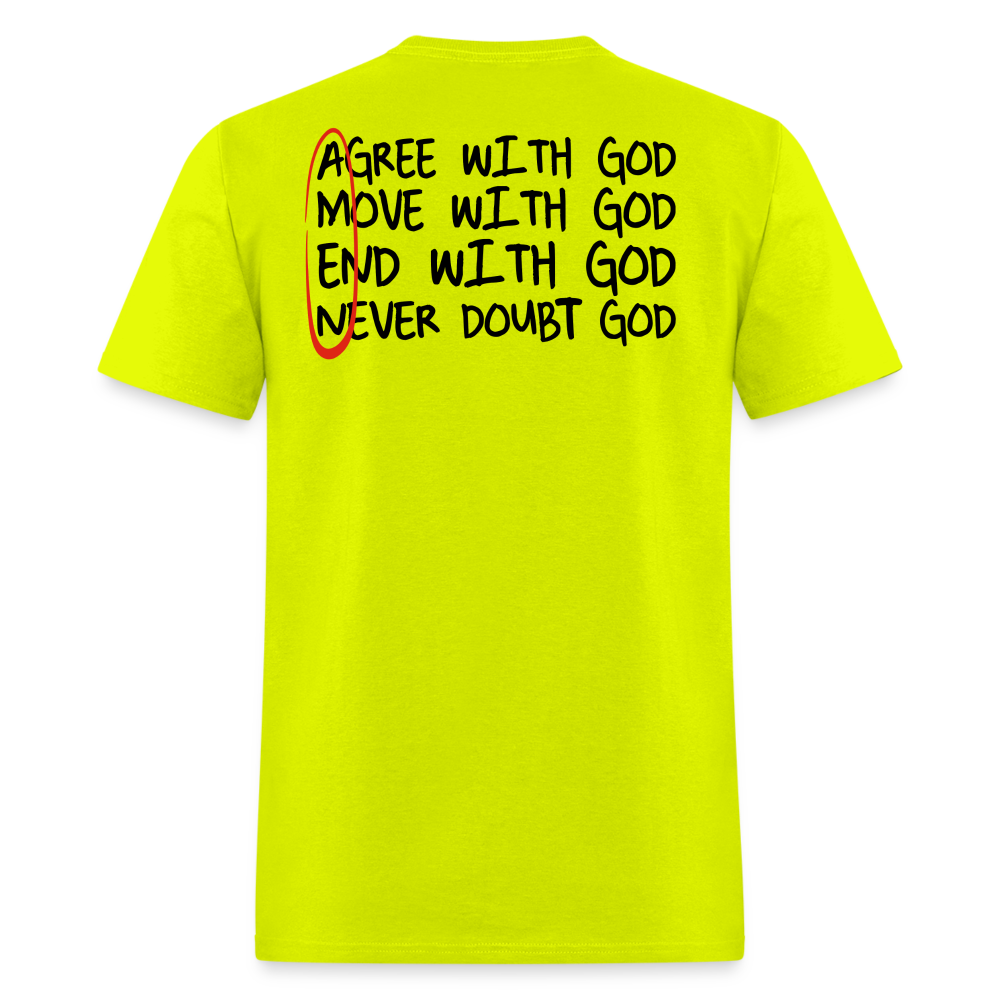 With God - Unisex Classic T-Shirt - safety green