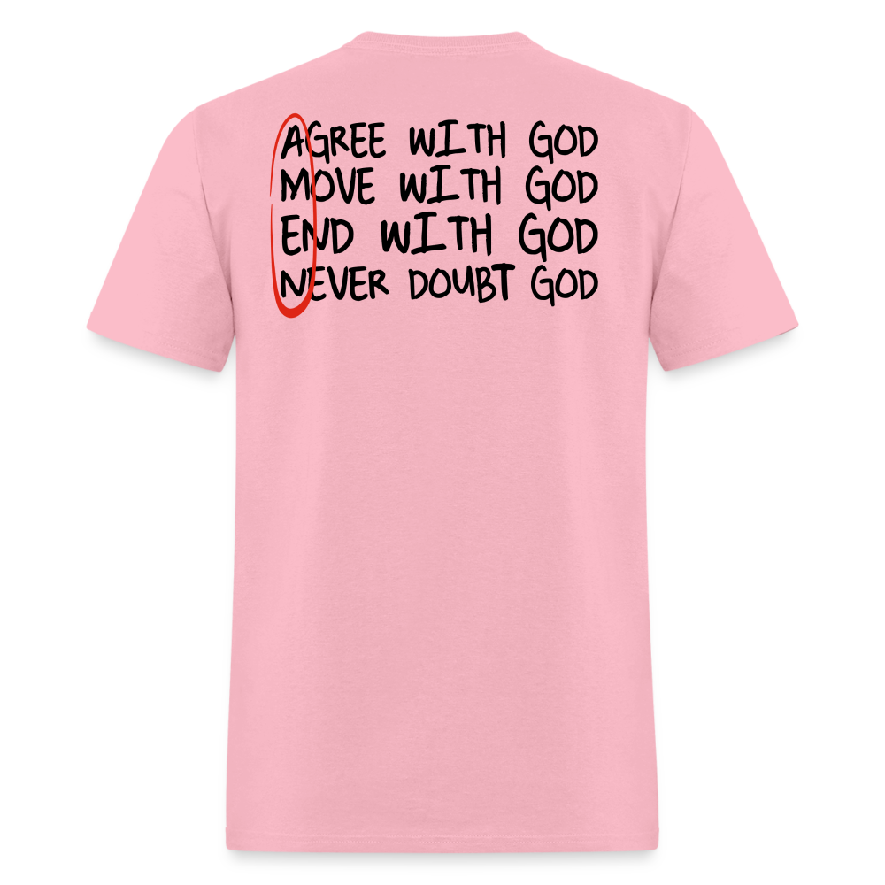 With God - Unisex Classic T-Shirt - pink