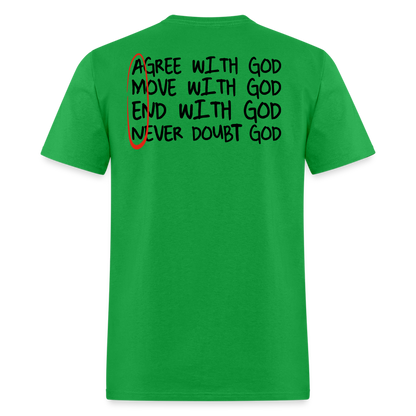 With God - Unisex Classic T-Shirt - bright green