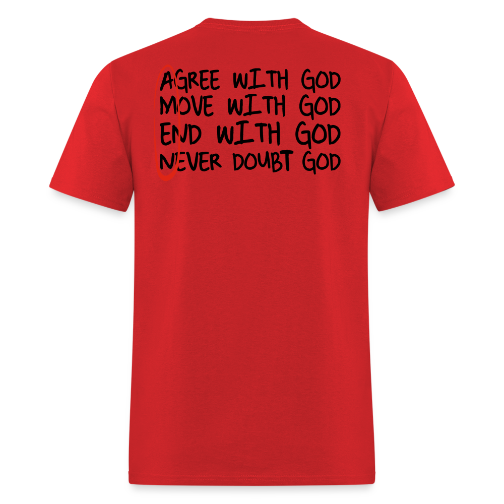 With God - Unisex Classic T-Shirt - red