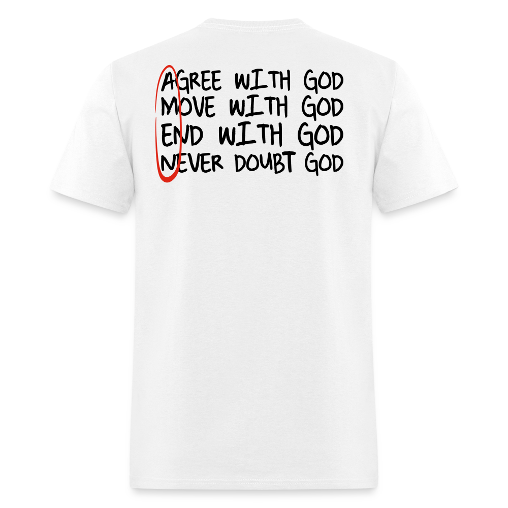 With God - Unisex Classic T-Shirt - white