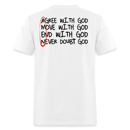 With God - Unisex Classic T-Shirt - white