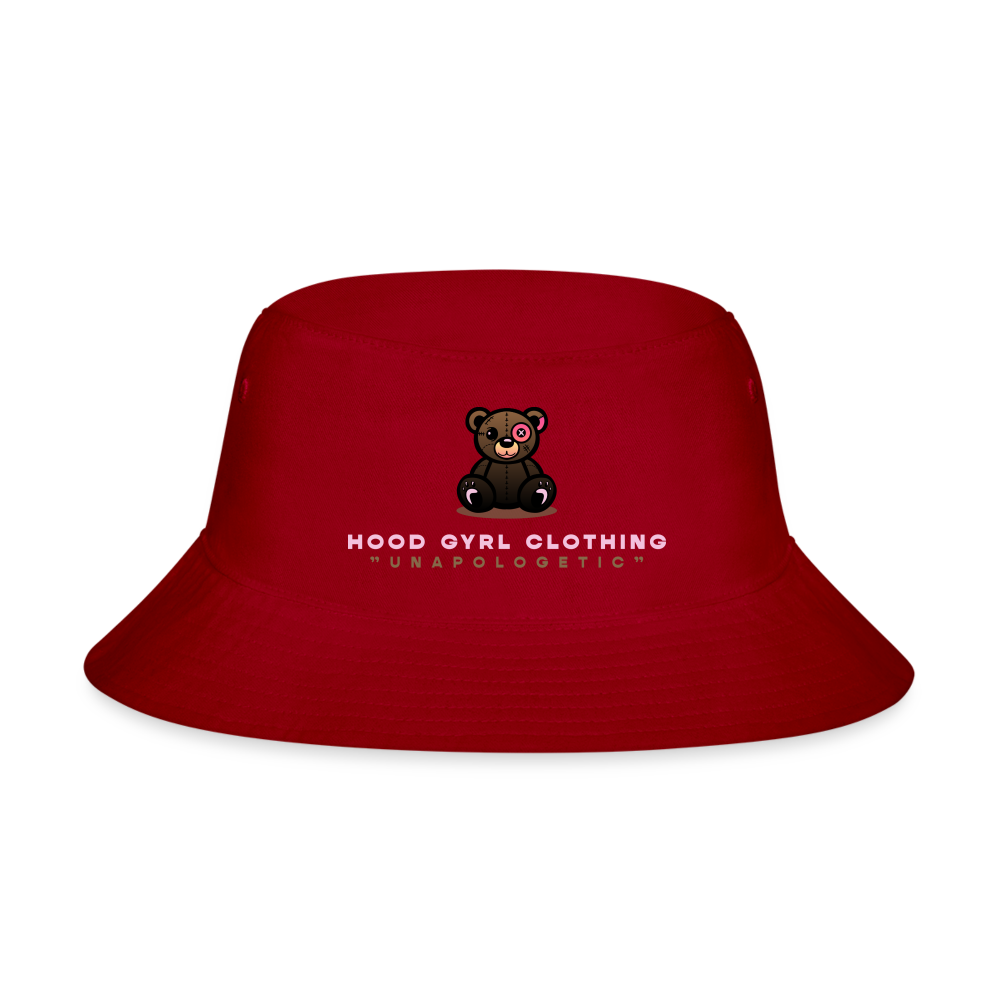 HG Bucket Hat - W - red