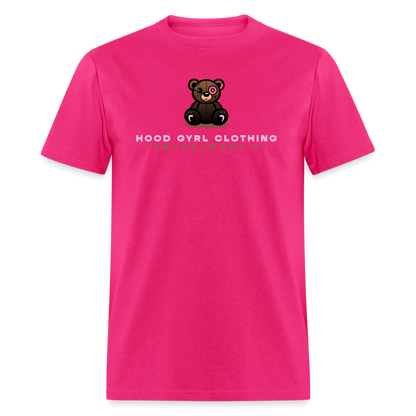 Hood Gyrl T-Shirt - W - fuchsia