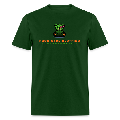 Hood Gyrl T-Shirt - W - forest green