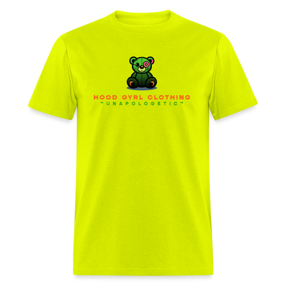 Hood Gyrl T-Shirt - W - safety green