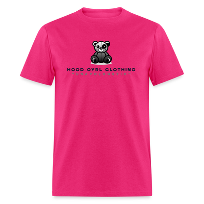 Hood Gyrl T-Shirt - W - fuchsia