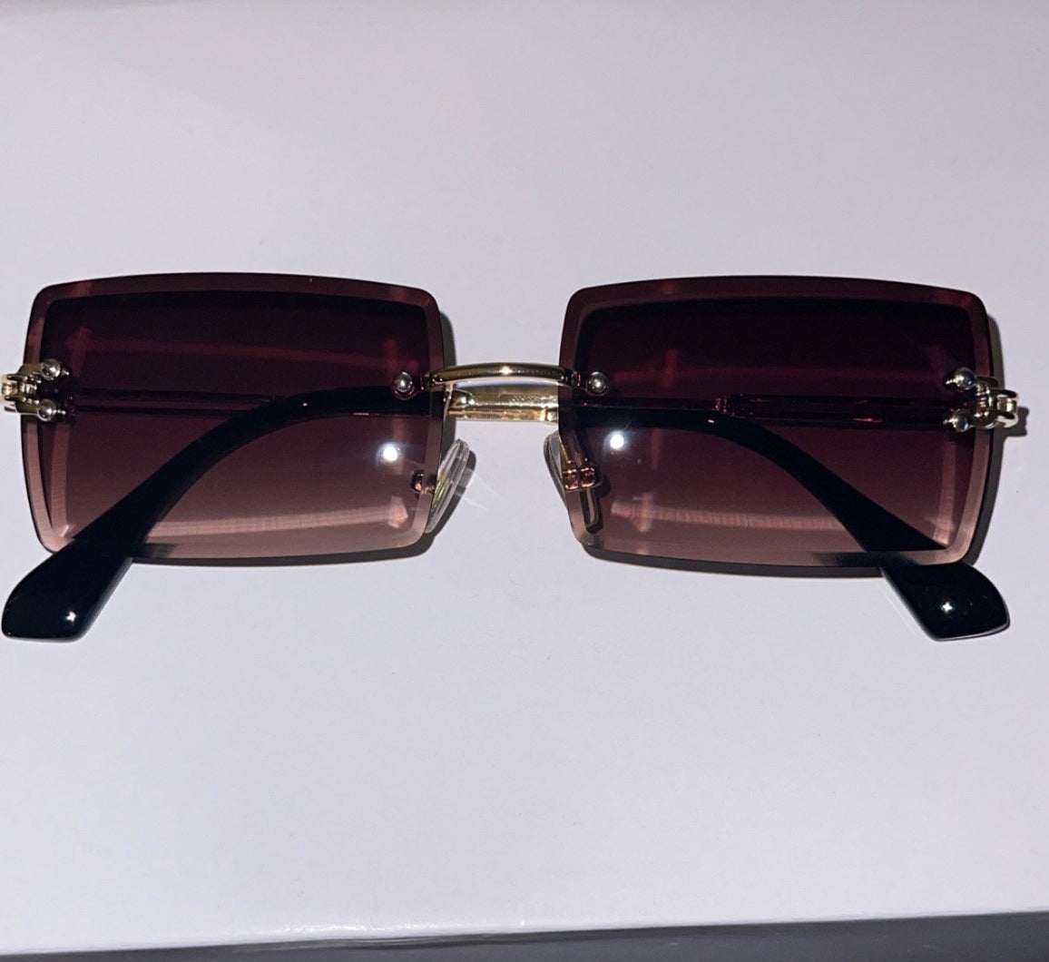 Hot Gyrl Sunglasses - Brown