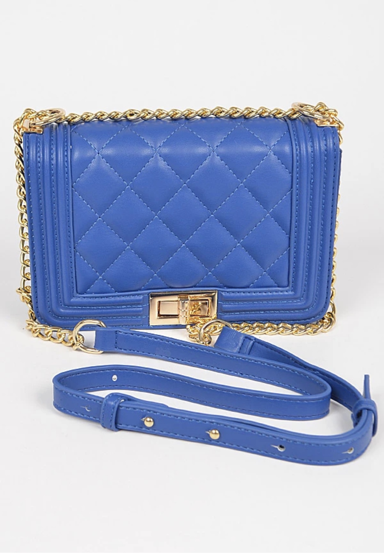 Expensive Taste Crossbody Bag - Cobalt Blue