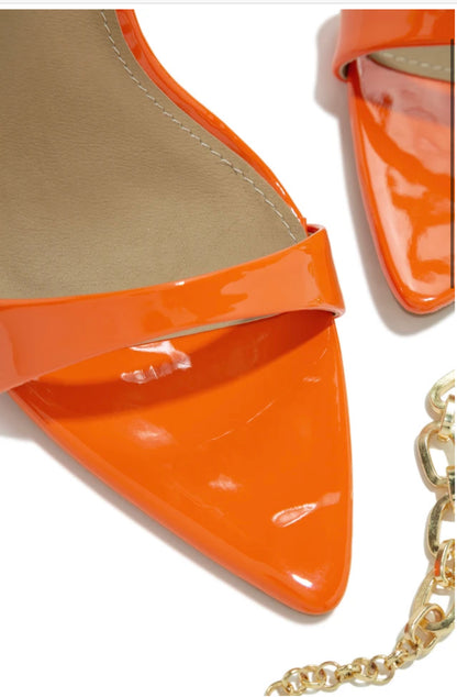 Expensive Taste Heels - Orange