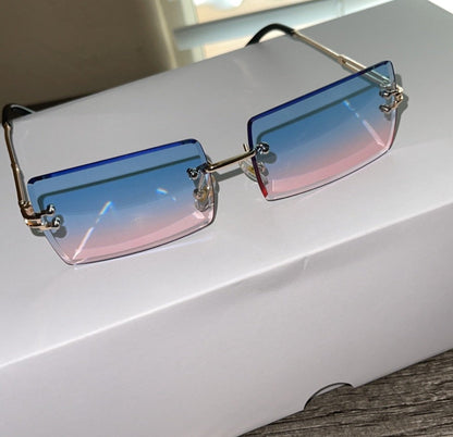 Hot Gyrl Sunglasses - Blue