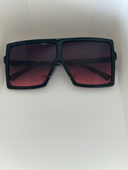 Shoot Your Shot Sunglasses - Black/Purple Combo